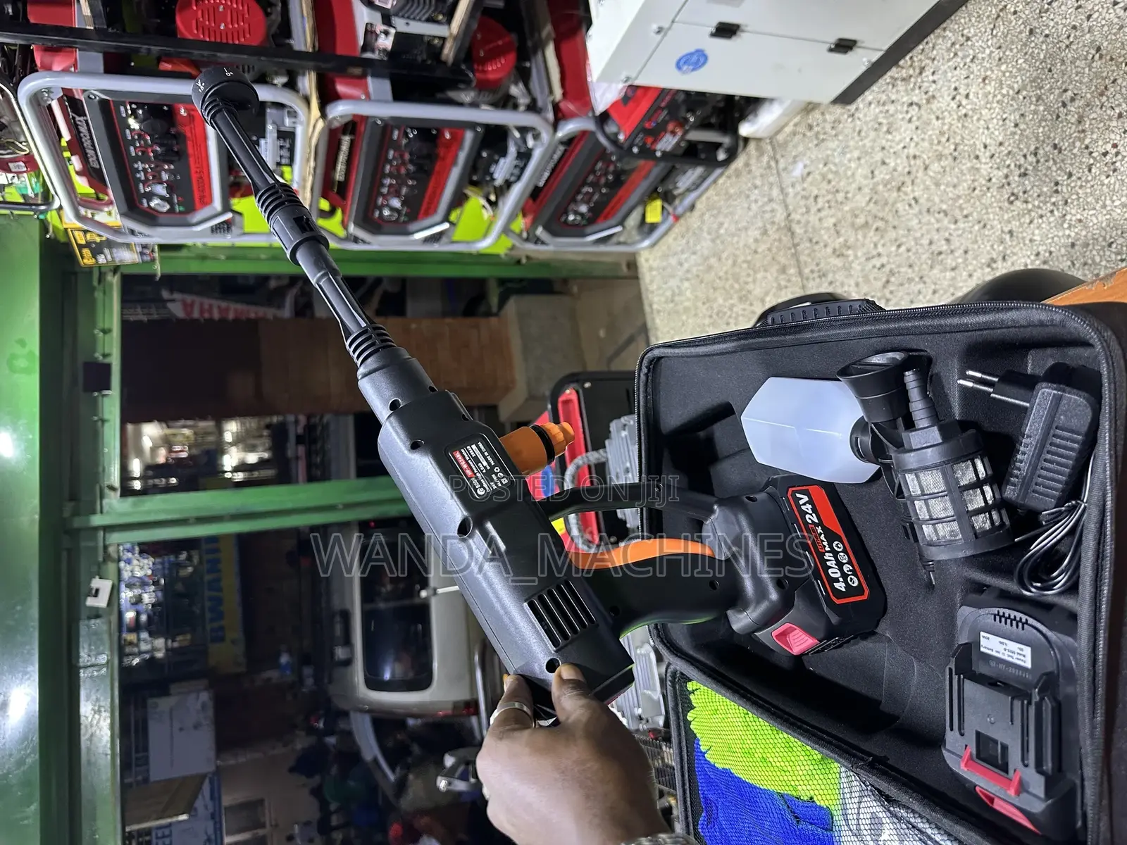 Cordless Pressure Washer 24v
