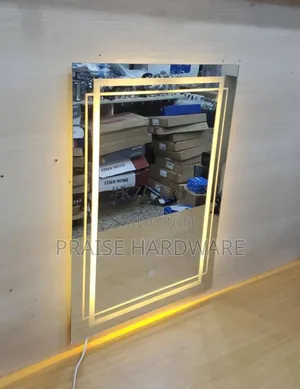 Led Mirror Lights On