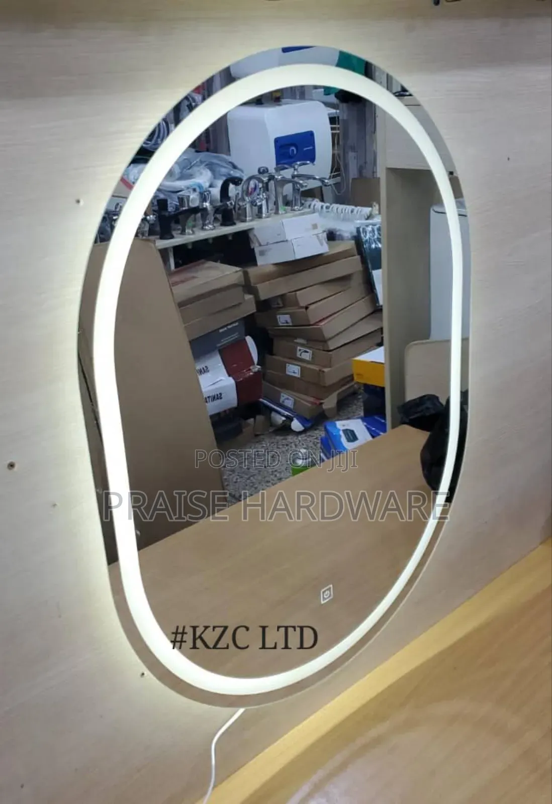 Led Mirror Lights On