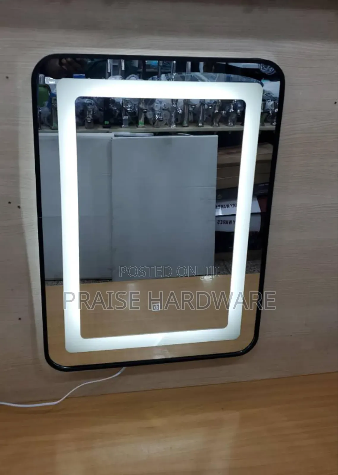 Led Mirror Lights On