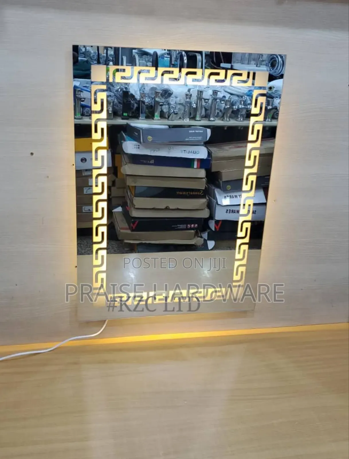 Led Mirror Lights On