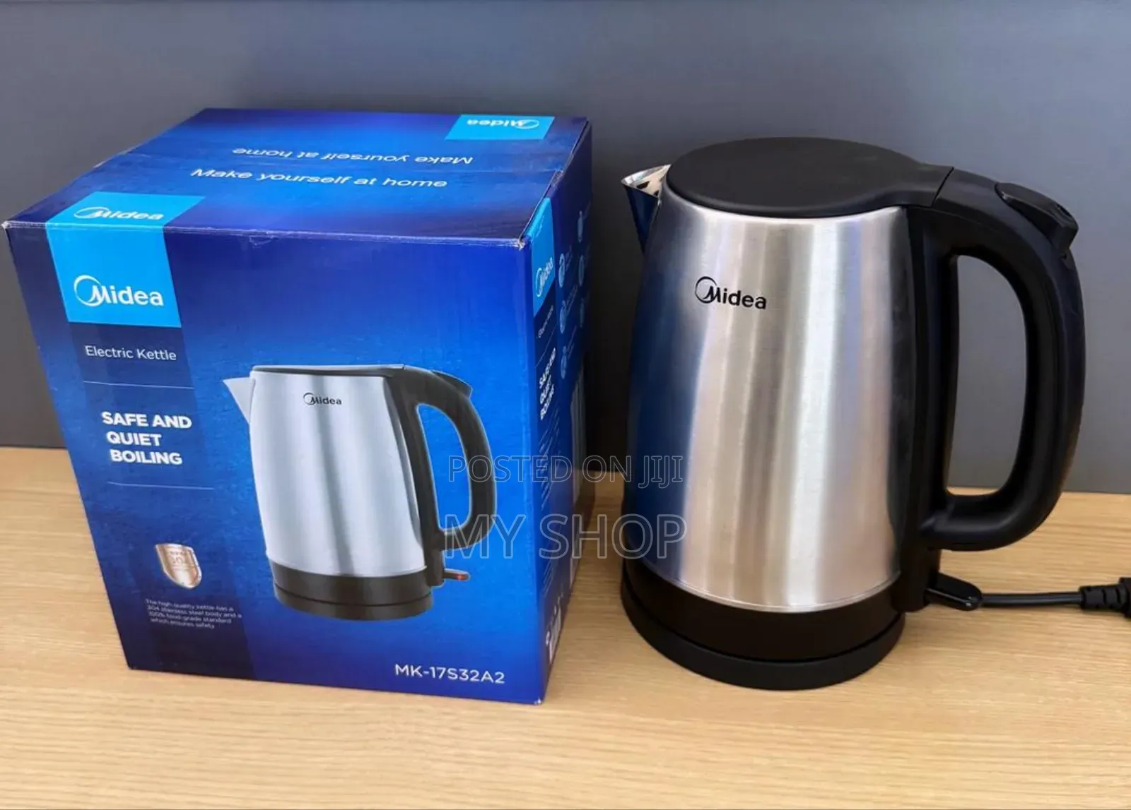 Stainless Steel Electric Kettle (Midea)