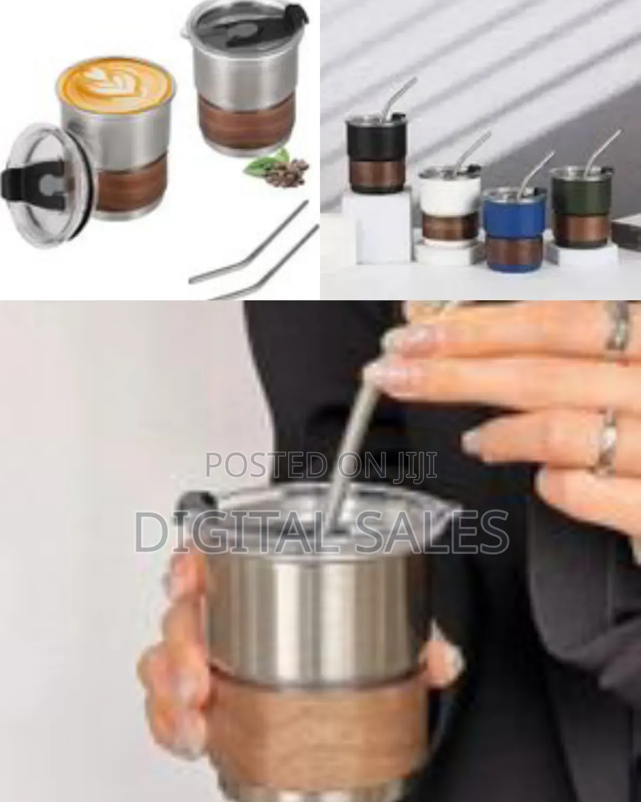 1 Piece of Thermal Insulated Stainless Steel Tumbler With Lid