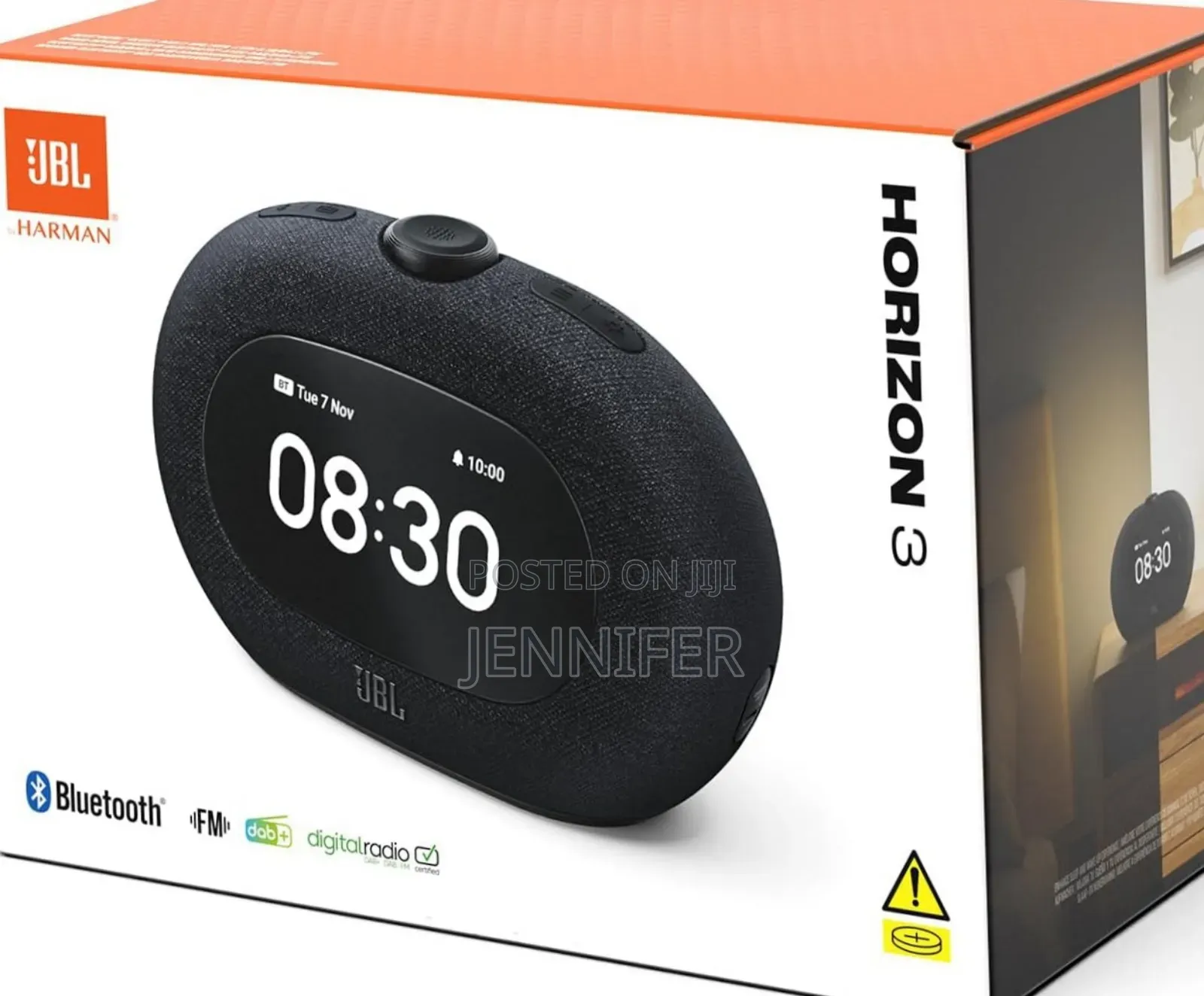 JBL Horizon 3 Bluetooth Clock Radio.