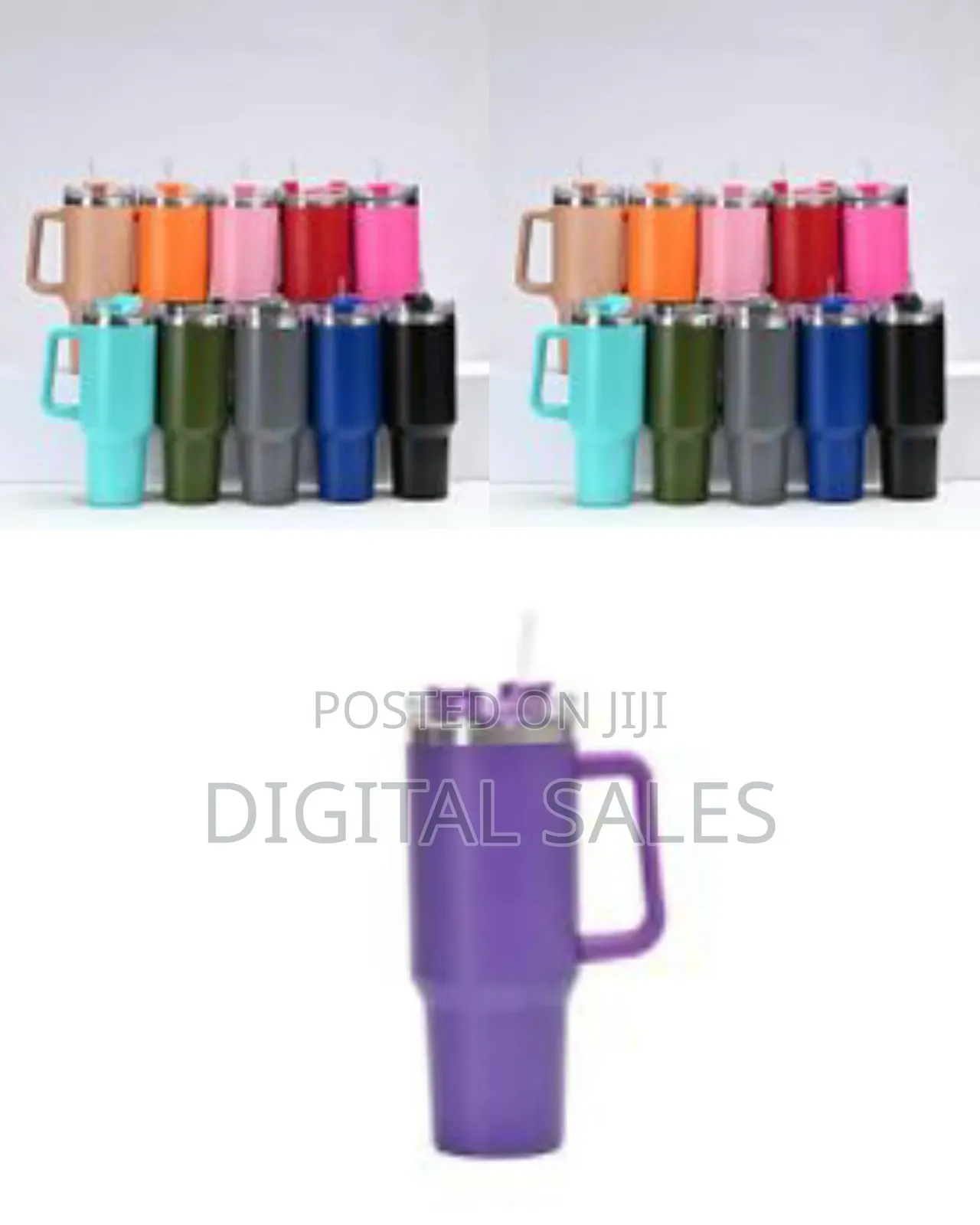 1200ml Portable Stainless Steel Vacuum Insulated Tumbler Cup