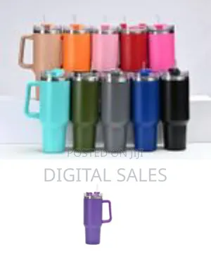 1200ml Portable Stainless Steel Vacuum Insulated Tumbler Cup