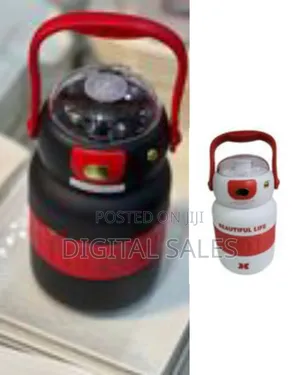 800ml Stainless Steel Thermos Cup With Portable Handle Belly Kettle