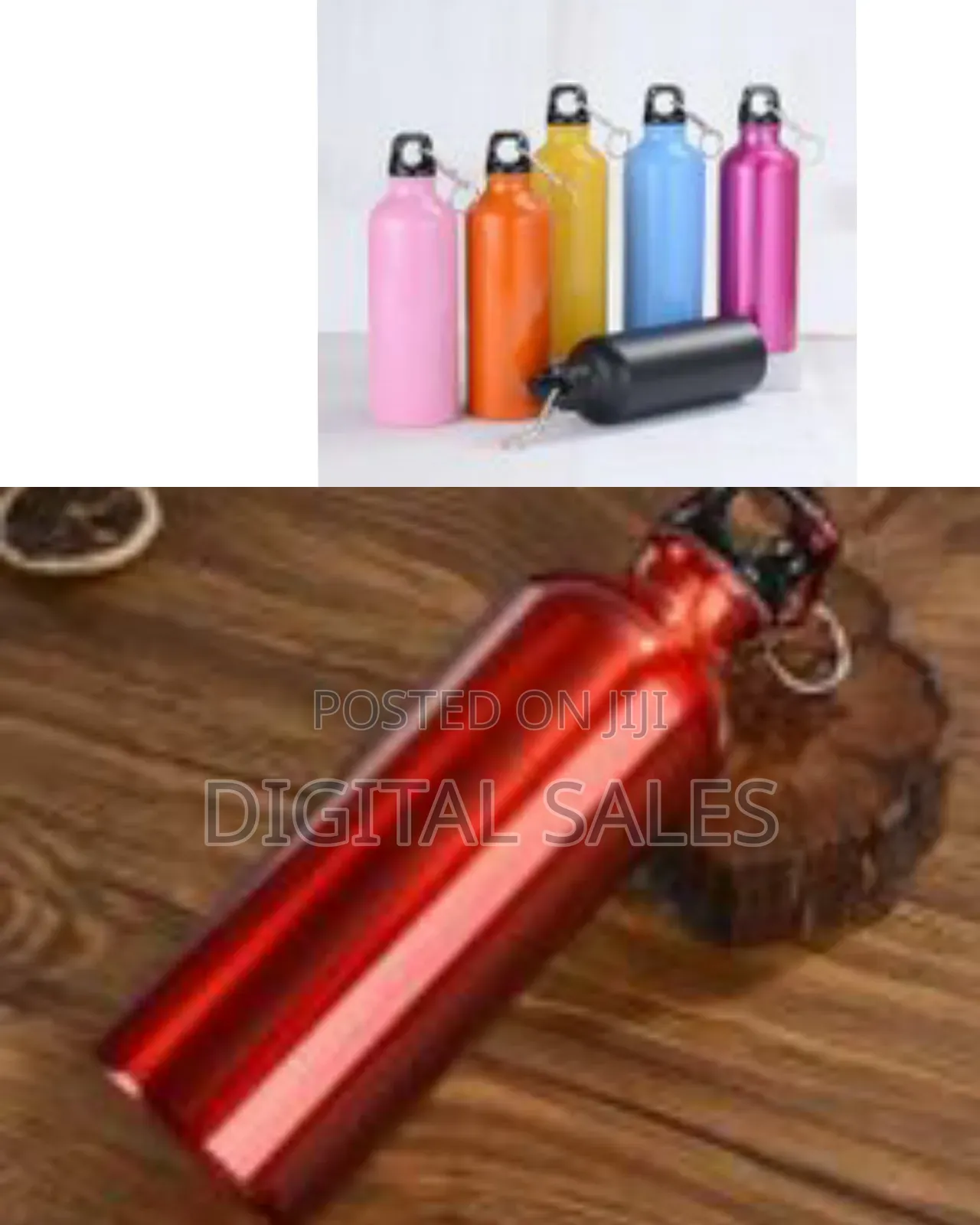 750ml Metal Portable Travel Outdoor Gym Exercise Sports Camping