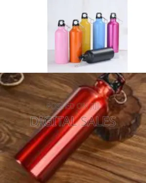 750ml Metal Portable Travel Outdoor Gym Exercise Sports Camping