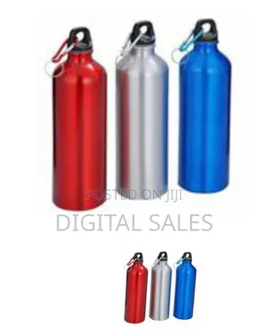 750ml Metal Portable Travel Outdoor Gym Exercise Sports Camping