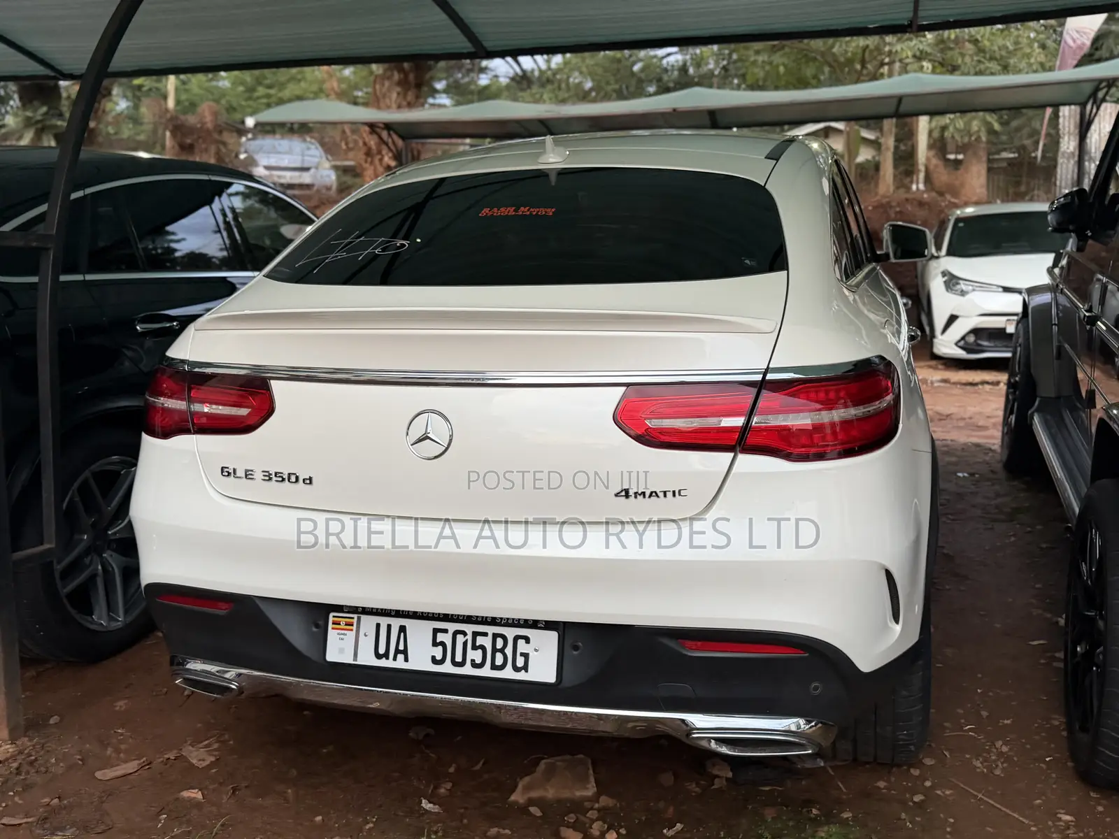 Mercedes-Benz GLE-Class 2017 White