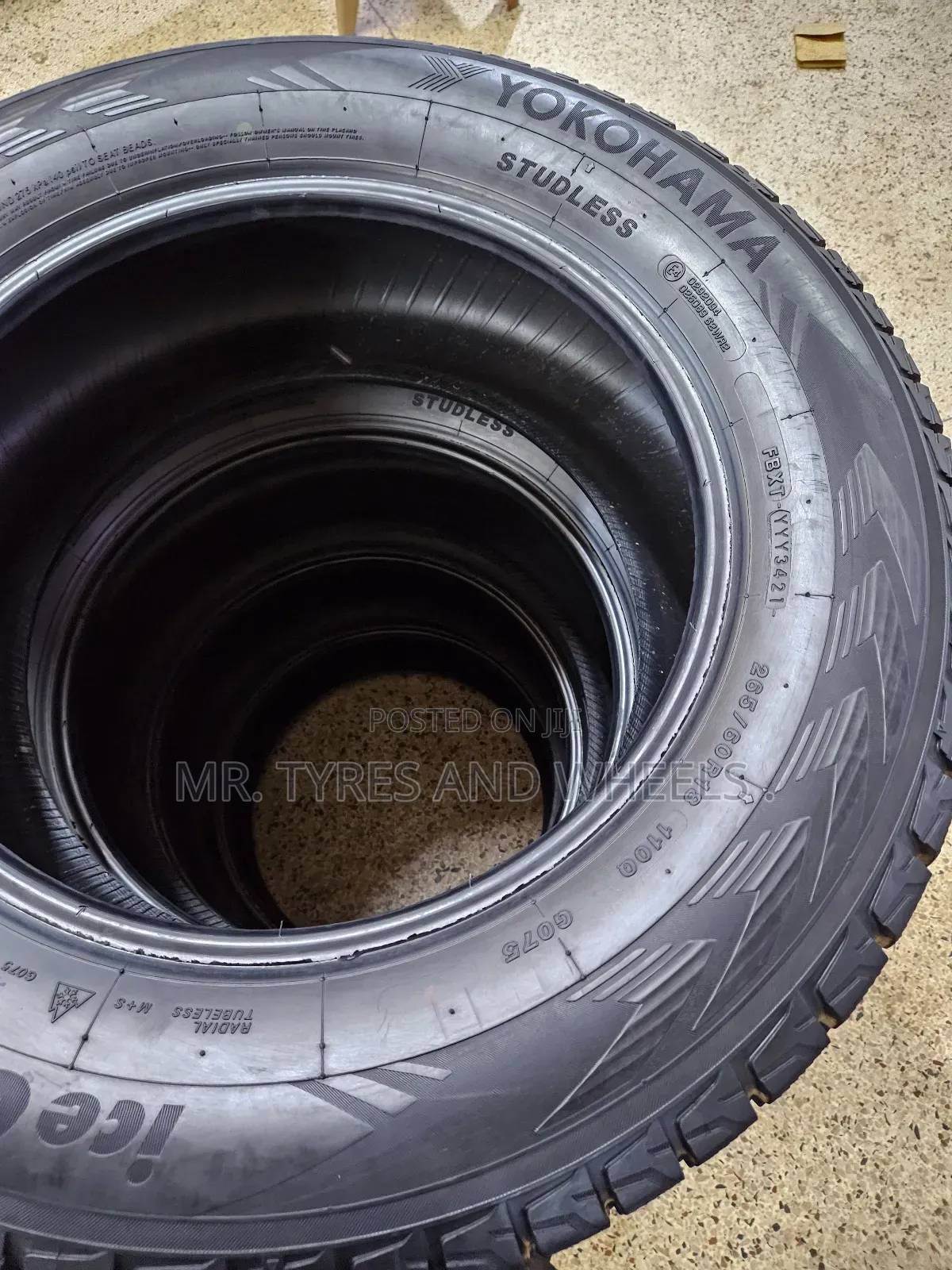 265 60 R18 Yokohama Japan Available Now N Ur Given 5years Warranty.