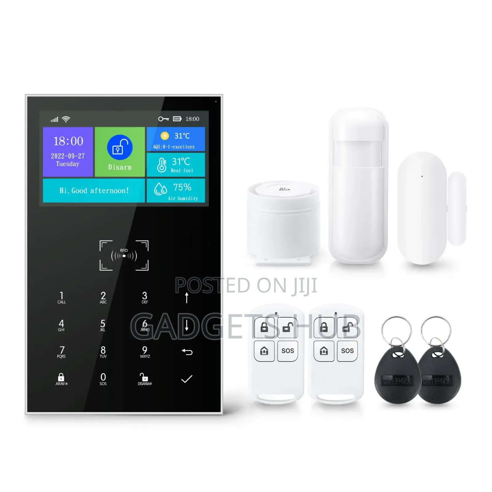 Tuya Smart Home Alarm System Compatible With Both Wifi And 4g Sim
