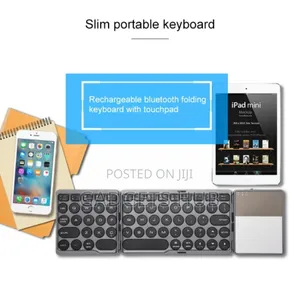 2 in 1 Rechargeable Wireless
Keyboard With Touchpad