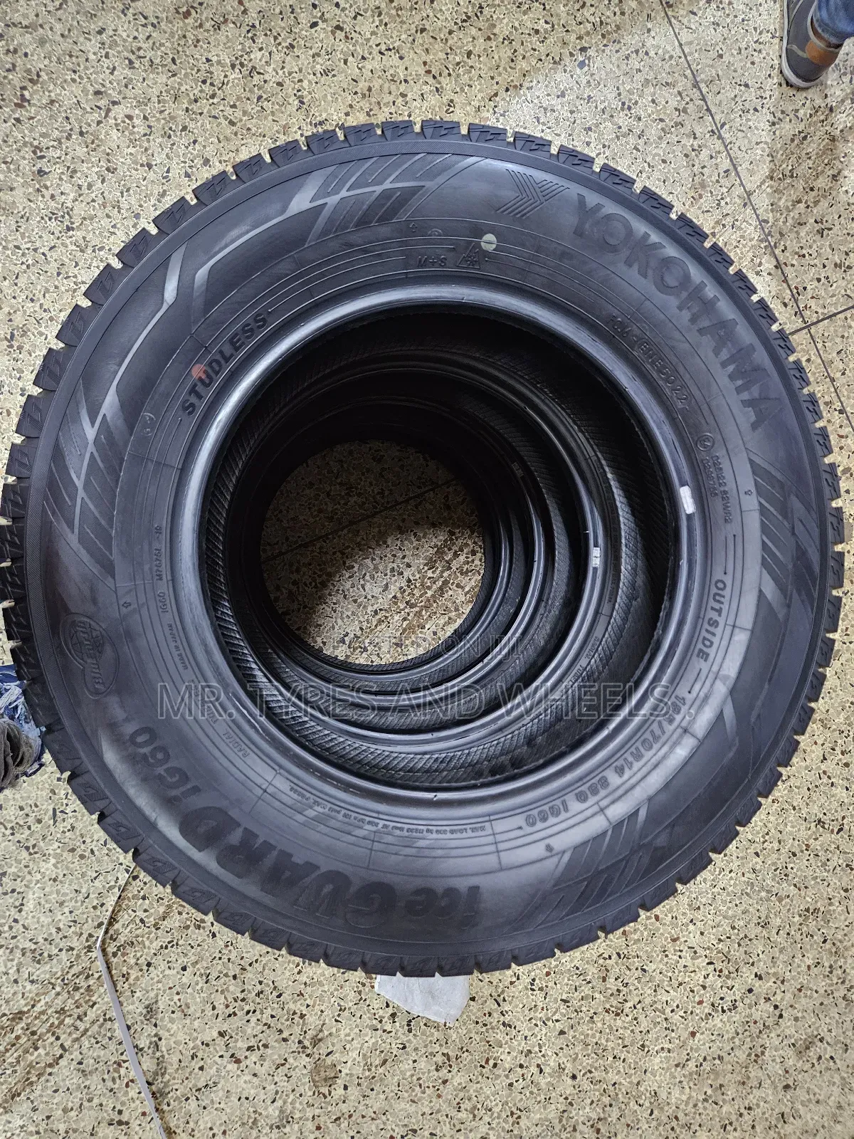 185 70 R14 Original Yokohama 4rm Japan the Small Tires in E Gd Type.