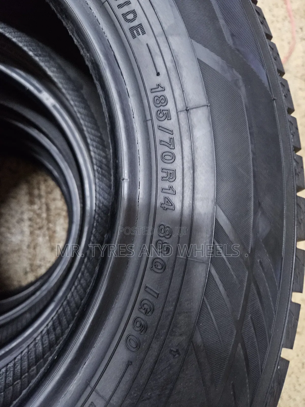 185 70 R14 Original Yokohama 4rm Japan the Small Tires in E Gd Type.