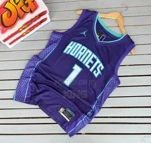 Air Jordan Lamelo Ball Charlotte Hornets Nba Jersey.