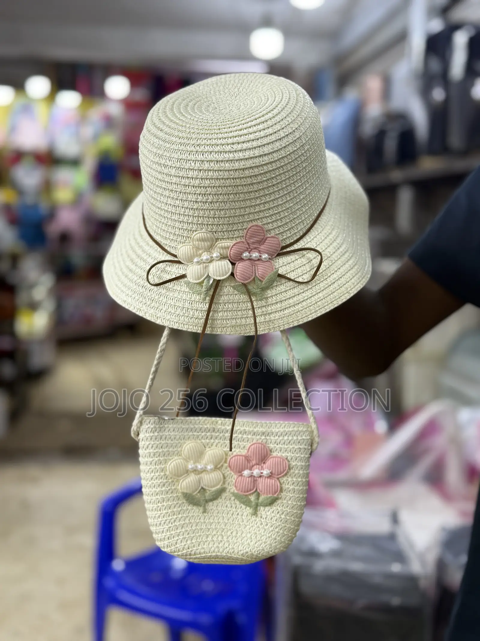 Kids Beach Hats With Small Bags