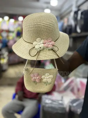 Kids Beach Hats With Small Bags