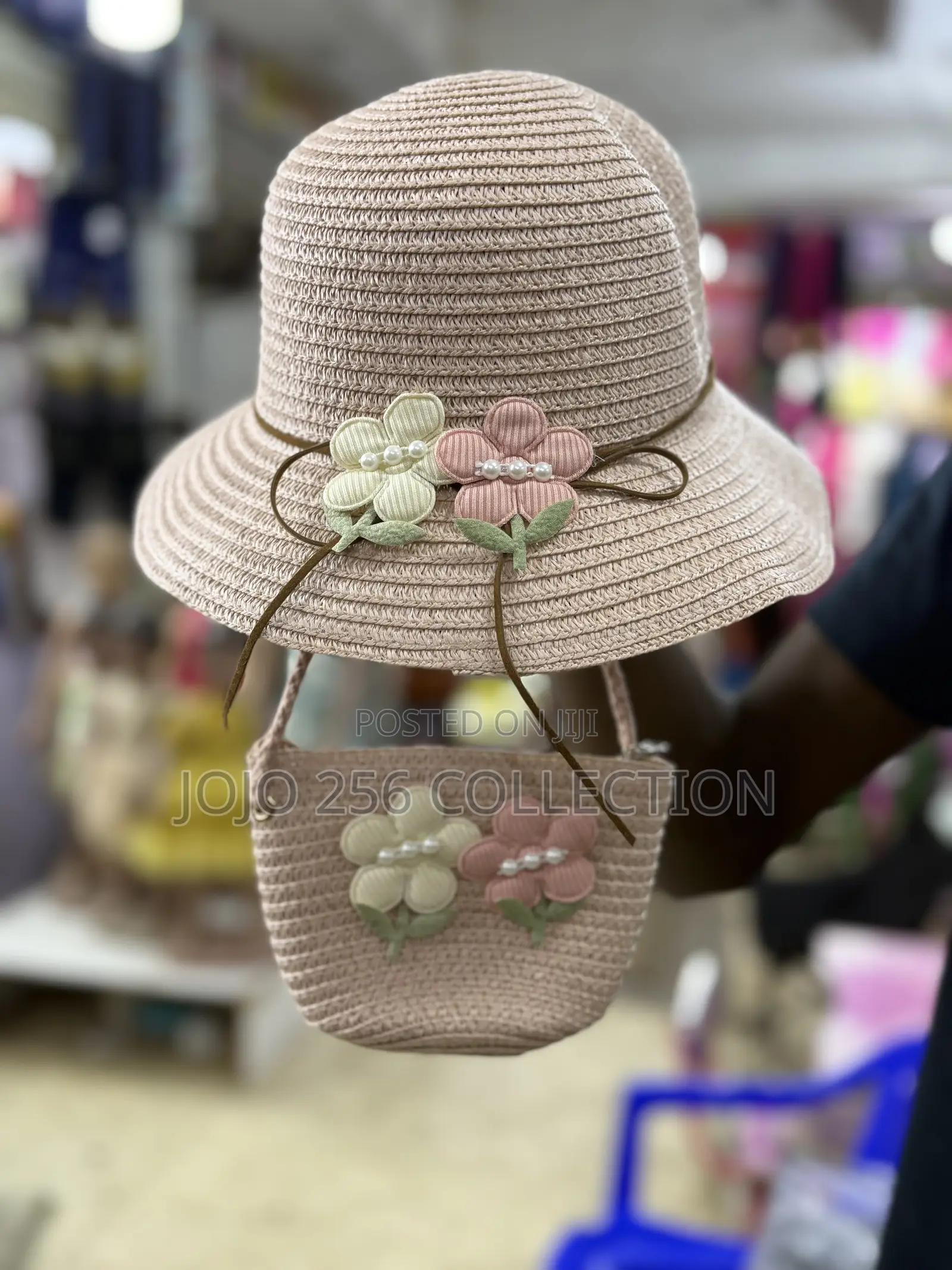 Kids Beach Hats With Small Bags