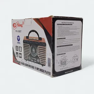 Puxing Px-30bt Fm/Am/Sw 3-Band Radio With Usb/Tf Mp3 Player Bluetooth