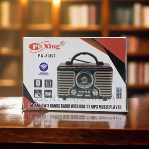 Puxing Px-30bt Fm/Am/Sw 3-Band Radio With Usb/Tf Mp3 Player Bluetooth