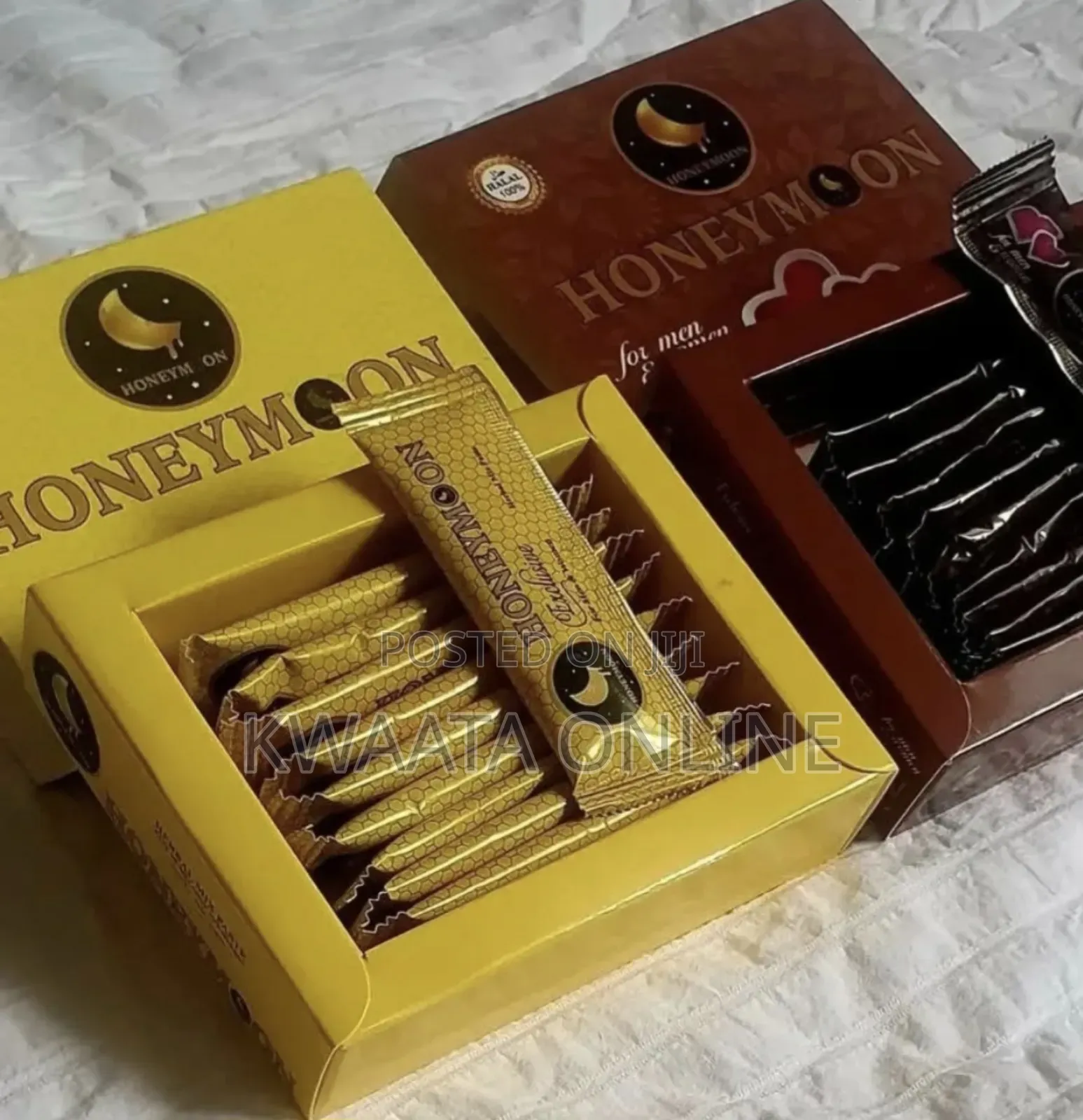 10 Piece Pack Honeymoon Honey: Natural Vitality Boost for Men Women