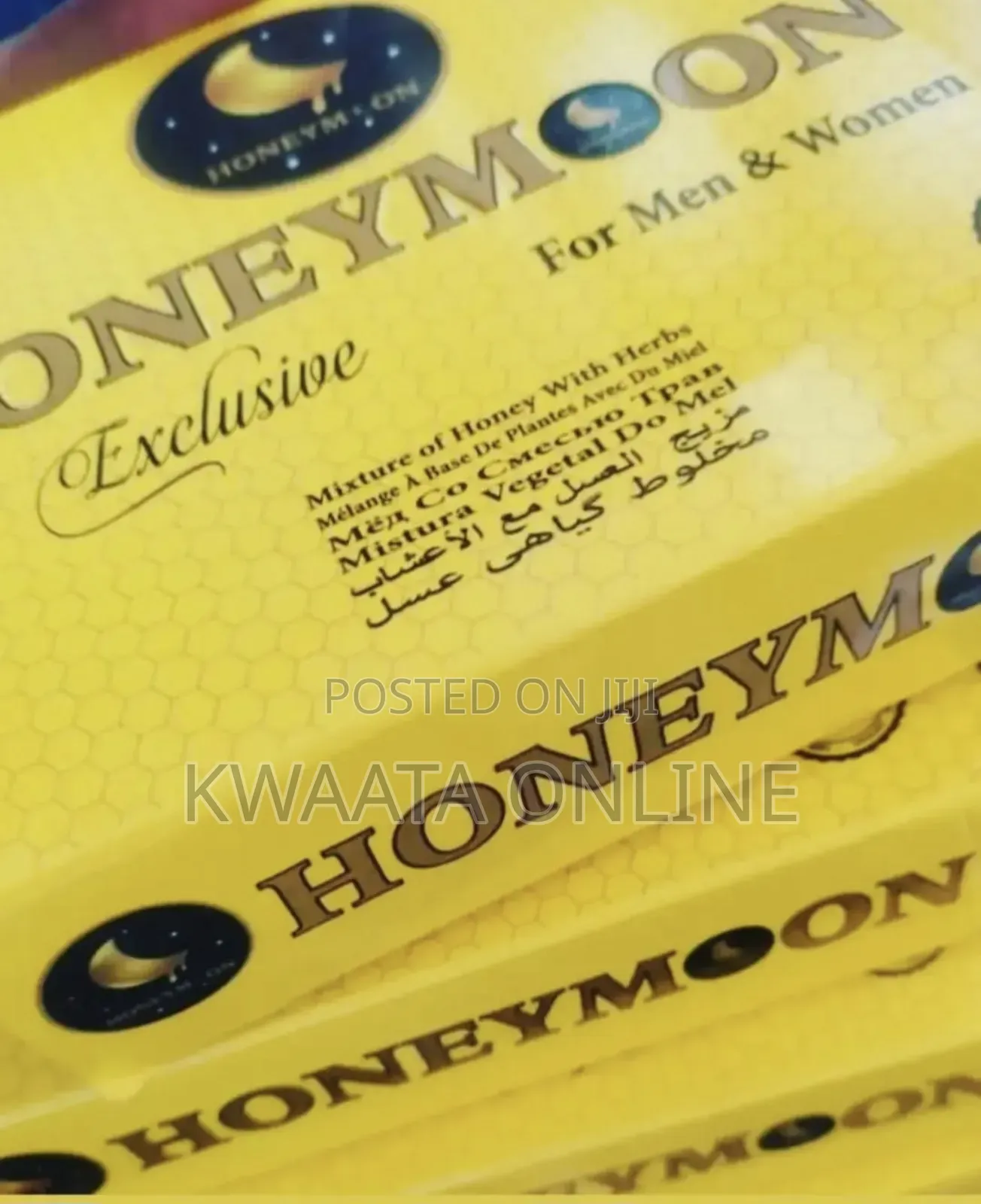 10 Piece Pack Honeymoon Honey: Natural Vitality Boost for Men Women