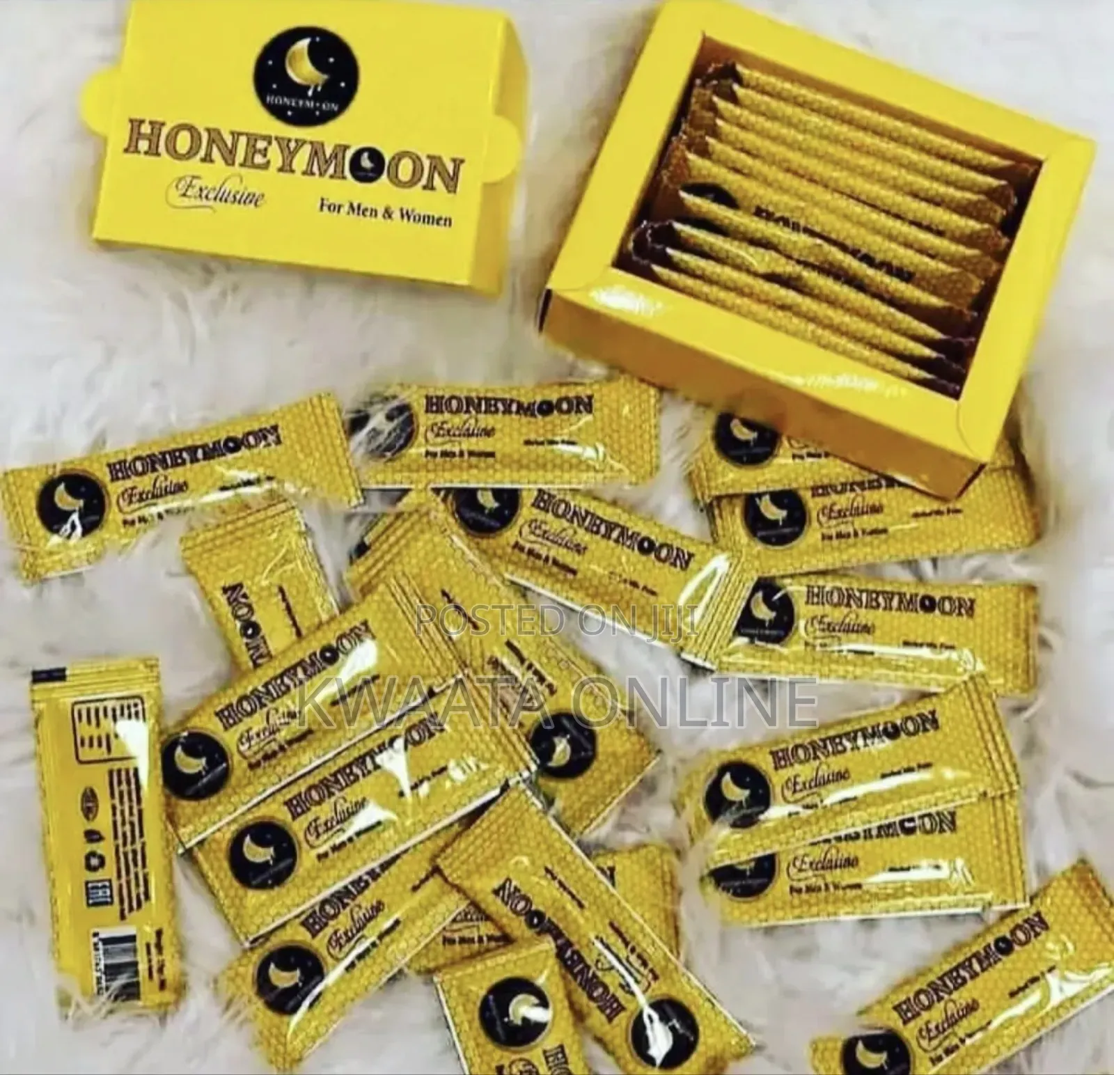 10 Piece Pack Honeymoon Honey: Natural Vitality Boost for Men Women