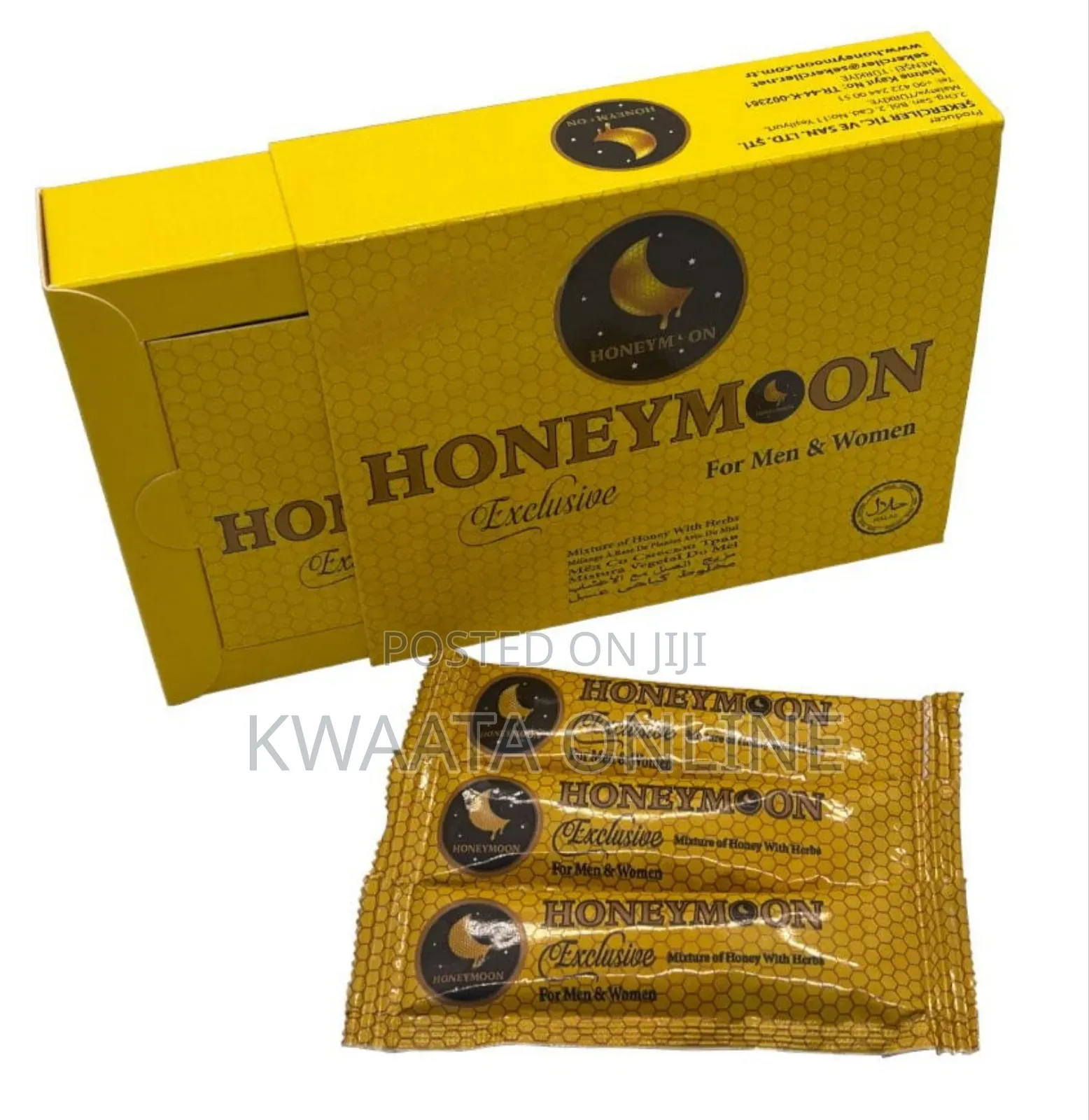 1 Piece Sachet Honeymoon Honey, Libido, Sex Prowess (Sachet - 15g)