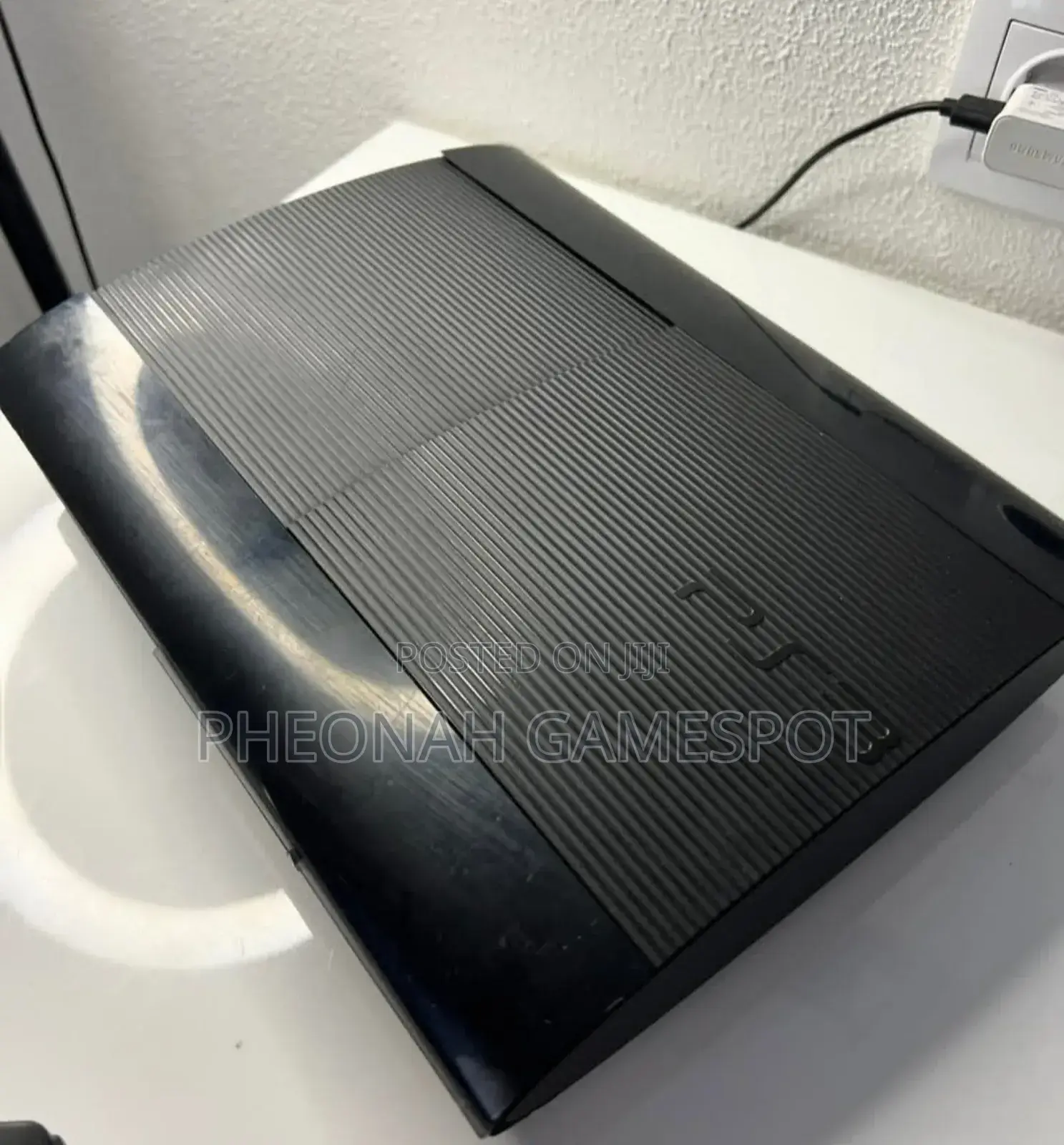 High Quality Ps3 Super Slim, All Wires, 15 Games, 2 Controllers Pack.