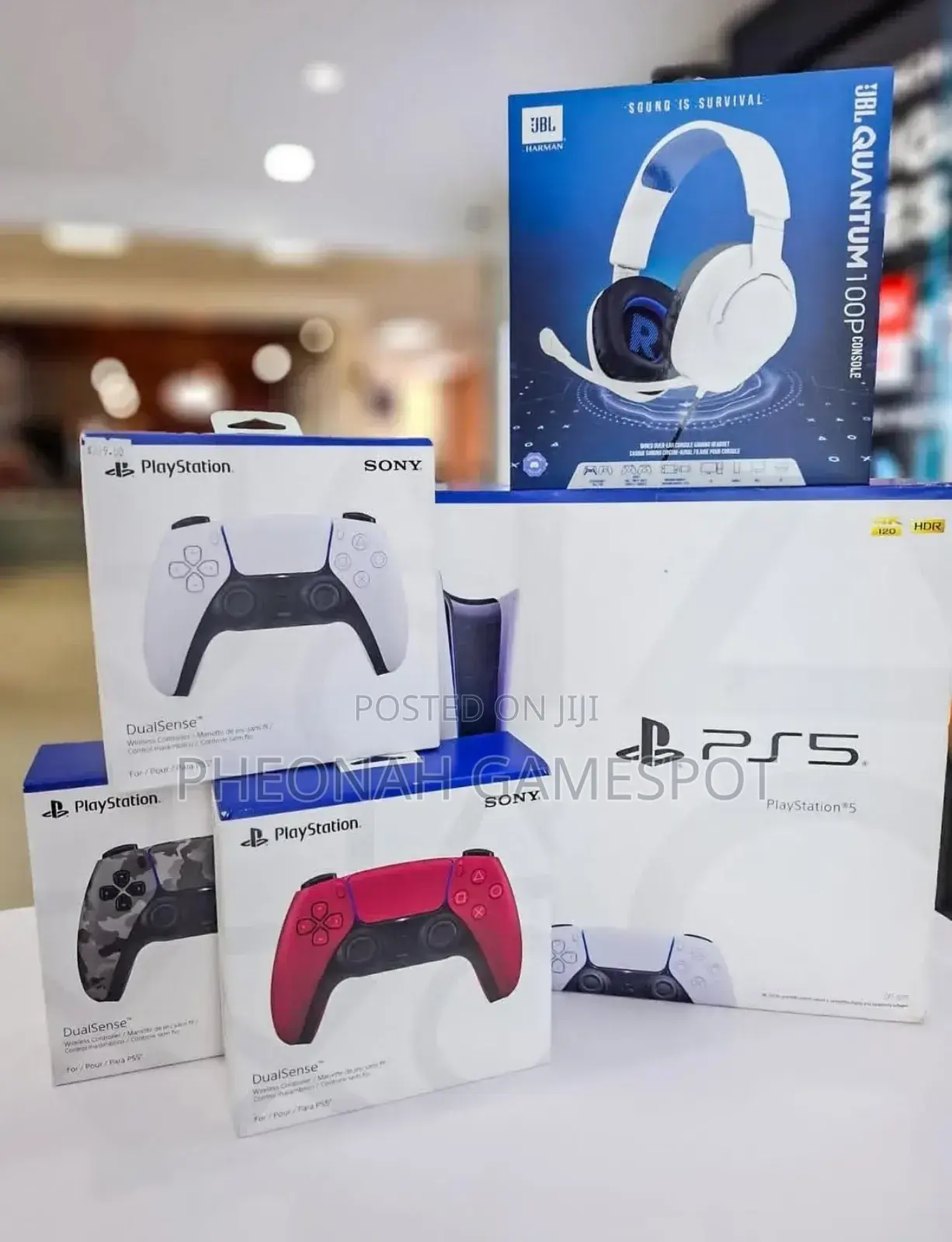 Ps5 Slim Digital Edition Complete Set Unbeatable Deal 3 Pads, Headsets