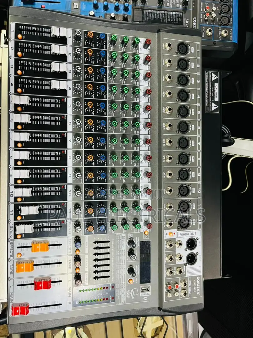Cortina Plain Mixer 12channel Mg12xu