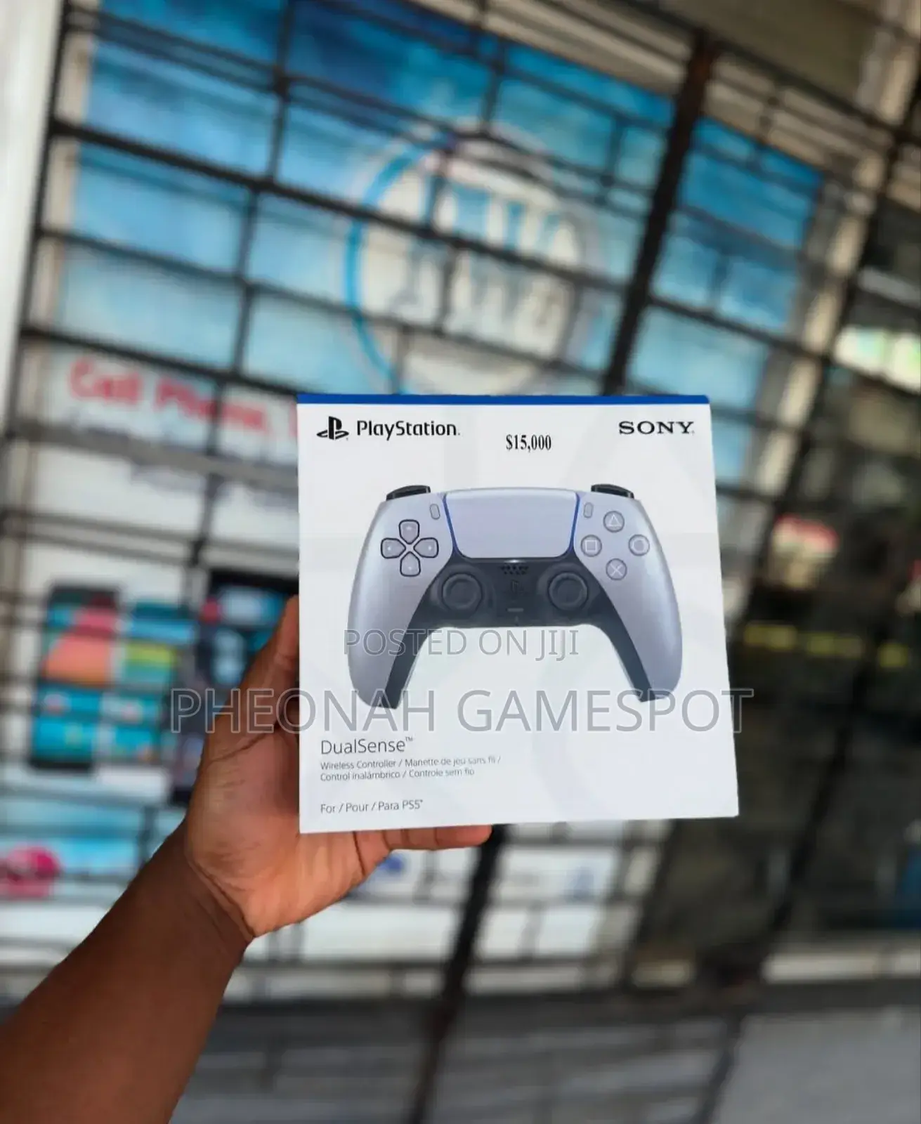 An Official Playstation 5 Dualsense Controller.