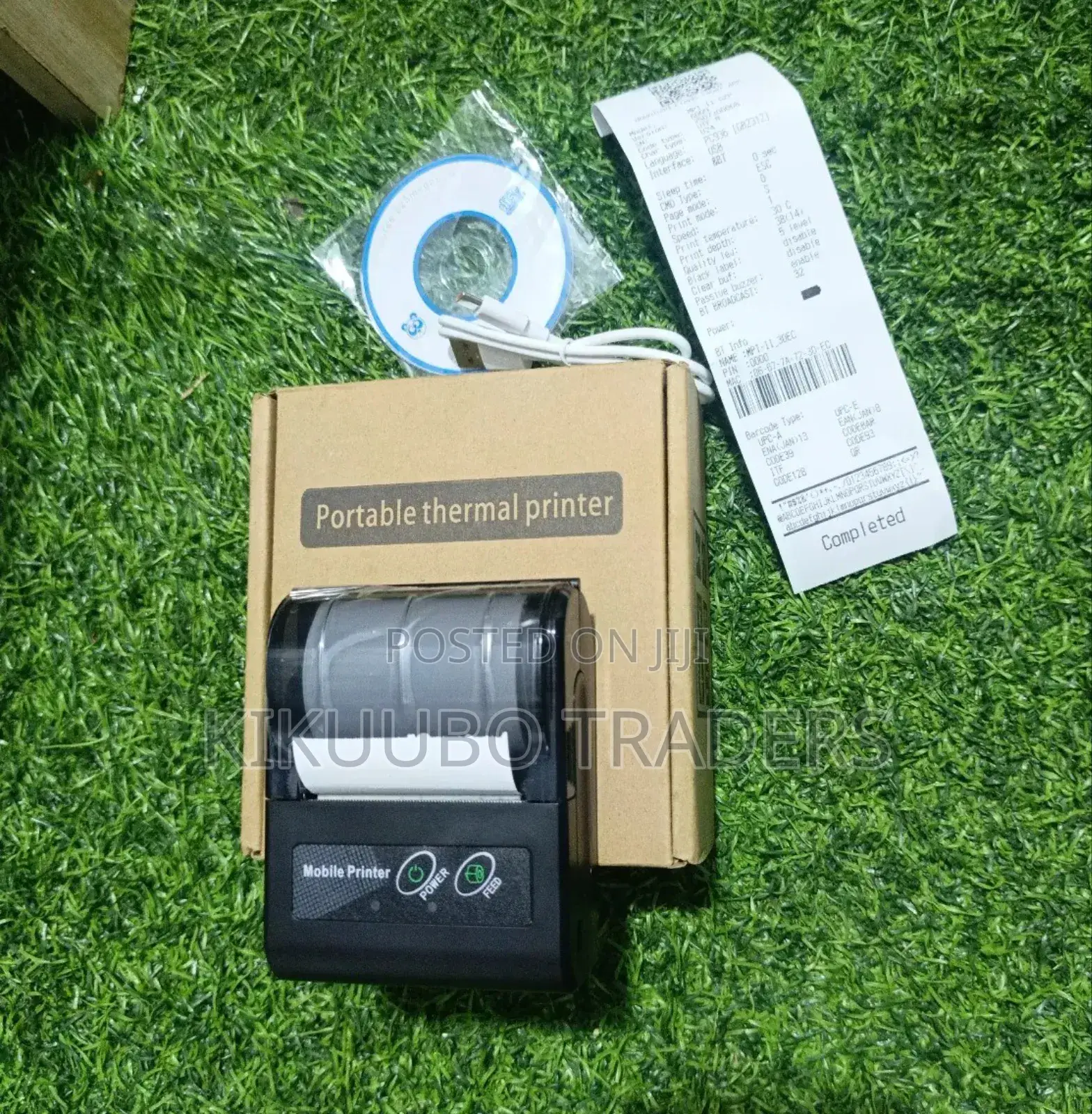 Portable Bluetooth 58mm Thermal Printer