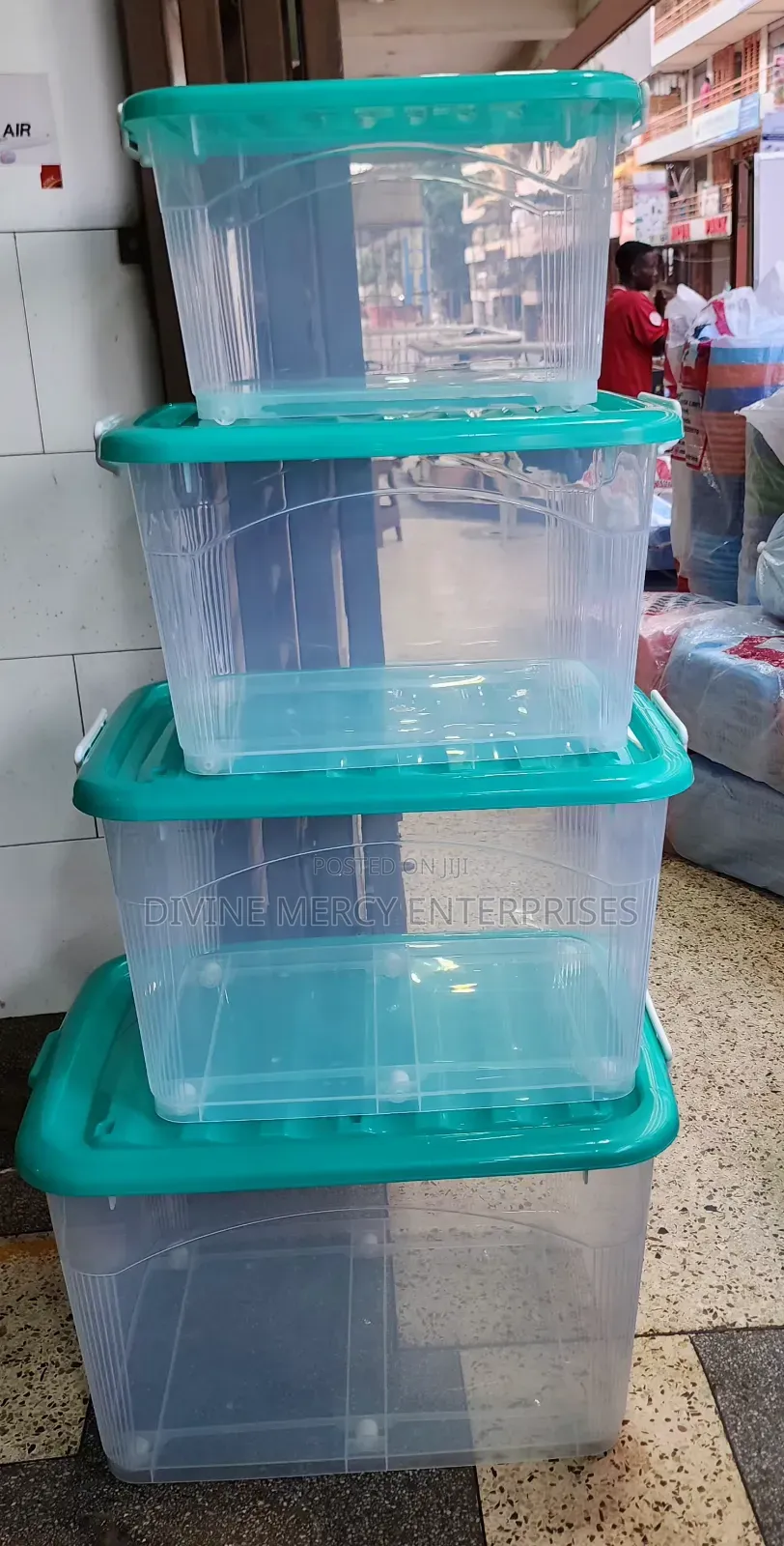 Aset of Smart Storege Box (4pcs) With Wheels