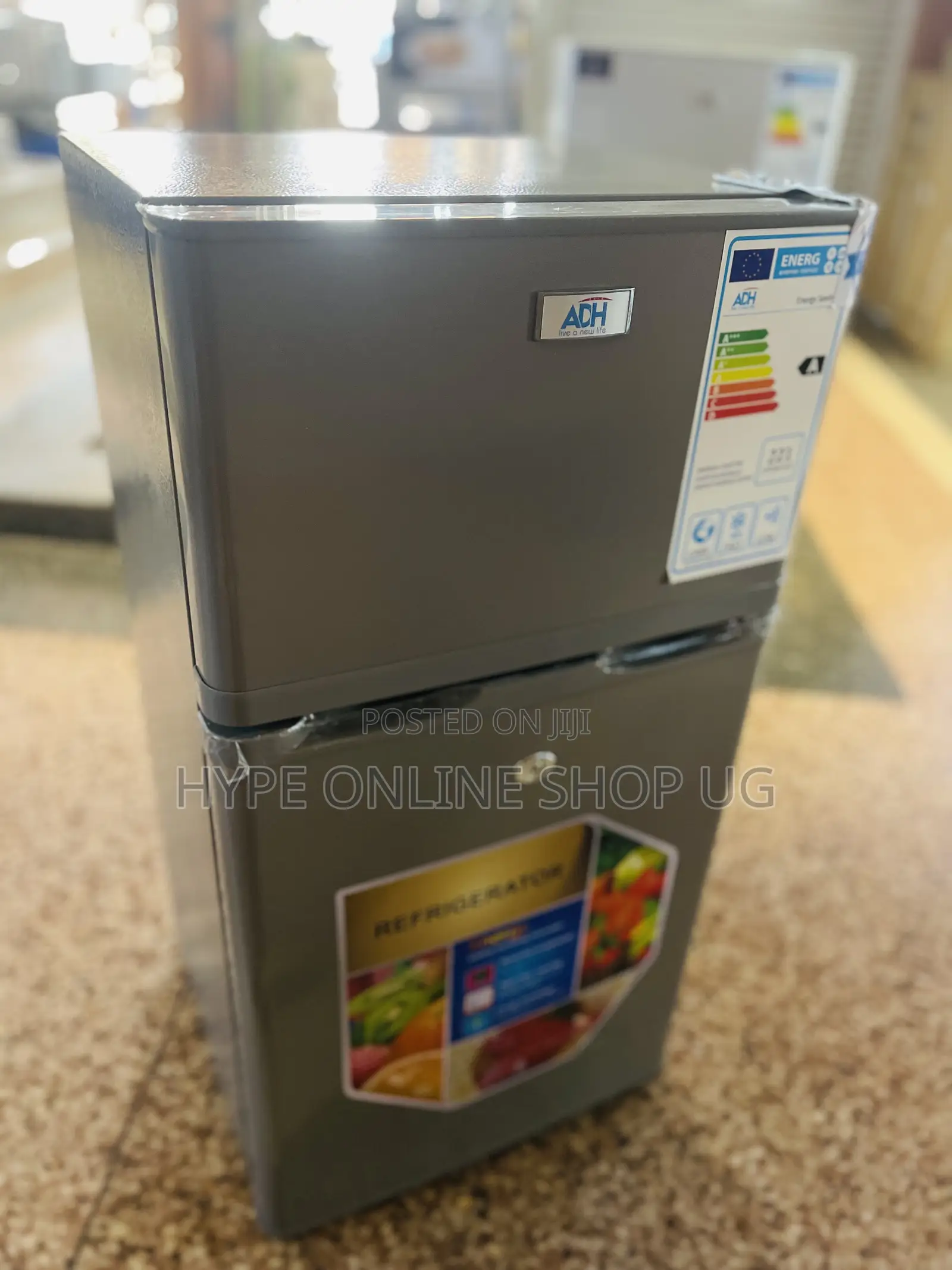 Gray 120l Adh Brandnew Double Door Fridge