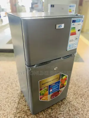 Gray 120l Adh Brandnew Double Door Fridge