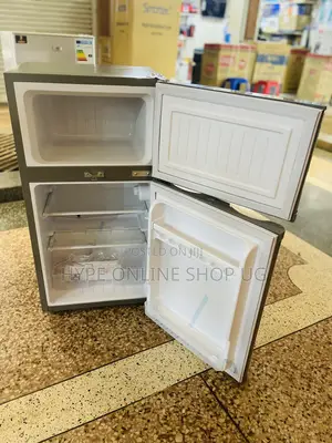Gray 120l Adh Brandnew Double Door Fridge