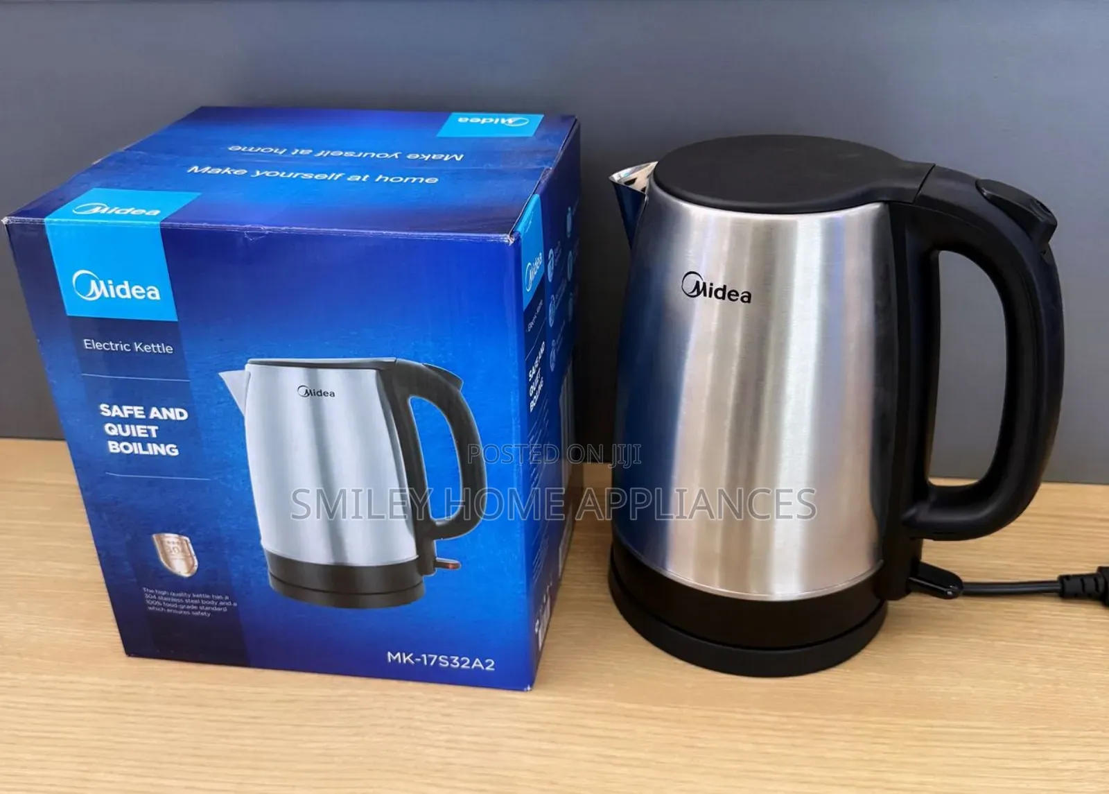 Midea Stainless Steel Electric Water Percolator 1.7ltrs at Discount
