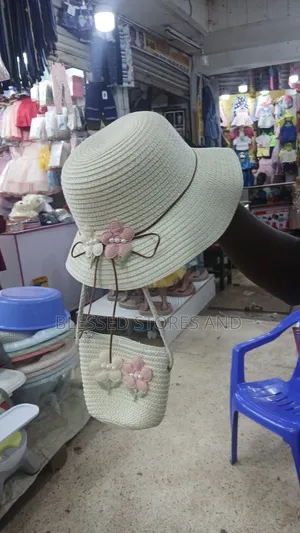 Kids Beach Hat and Bag