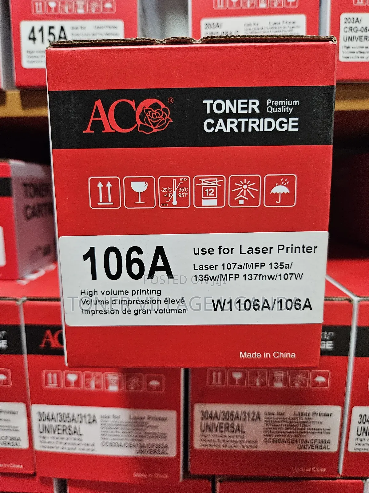 106a Toner Cartridge - For Hp Laser 107w Mfp135w Mfp137fnw