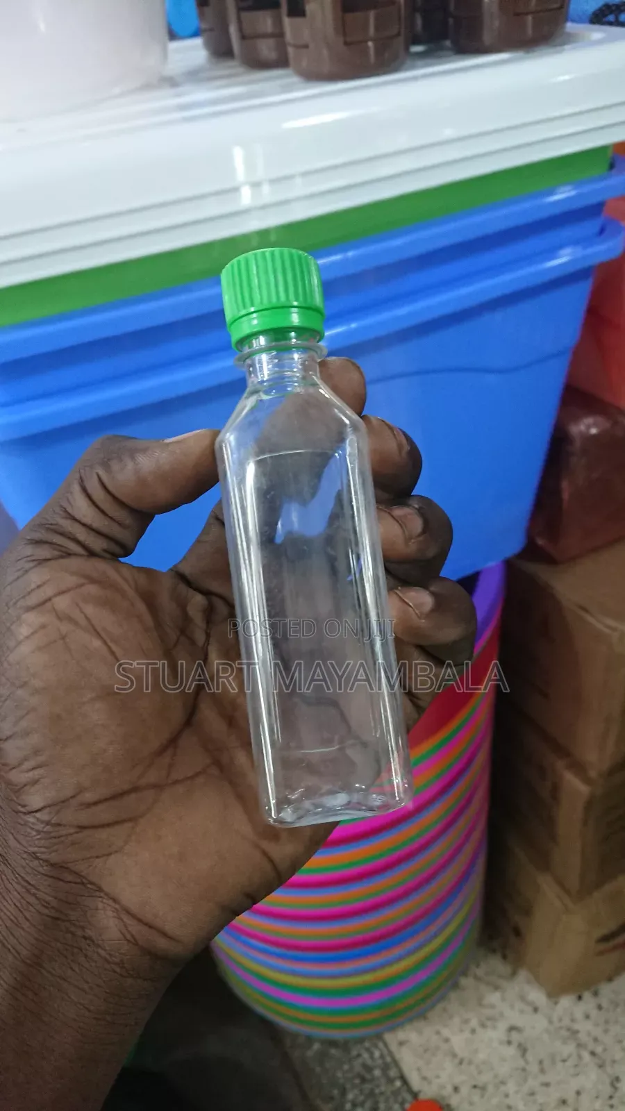 Empty Tine for Anointing Oils