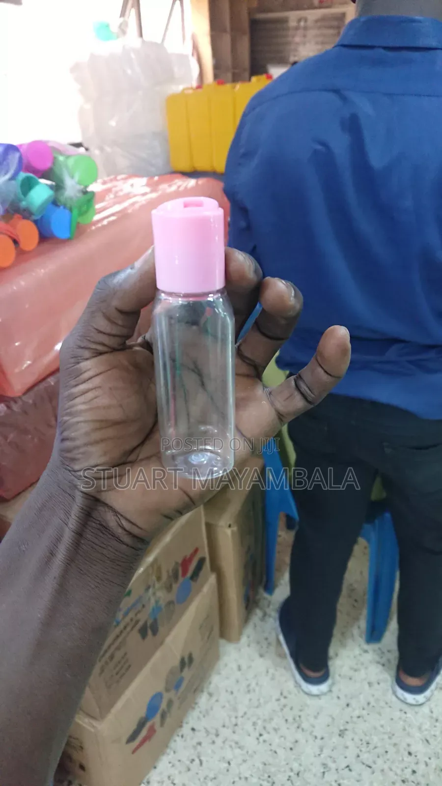 Empty Tine for Anointing Oils