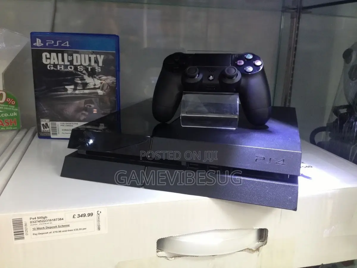 Black Ps4 Standard Console