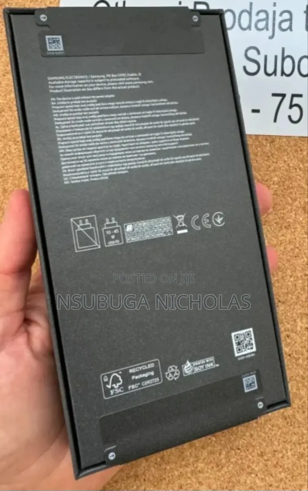 New Samsung Galaxy S25 Ultra 256 GB Gray