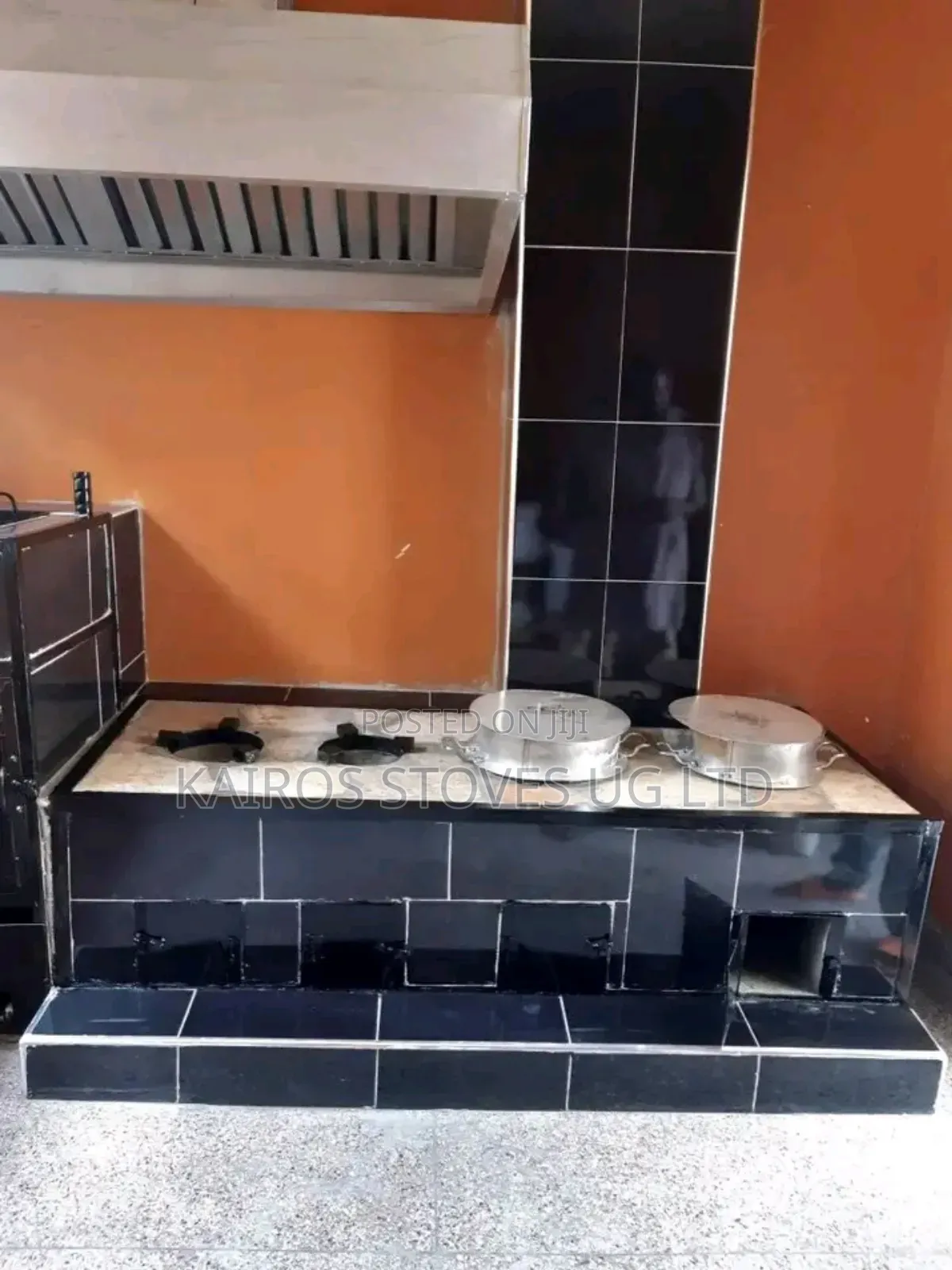 Energy Saving Smoke Free Stove With an Oven