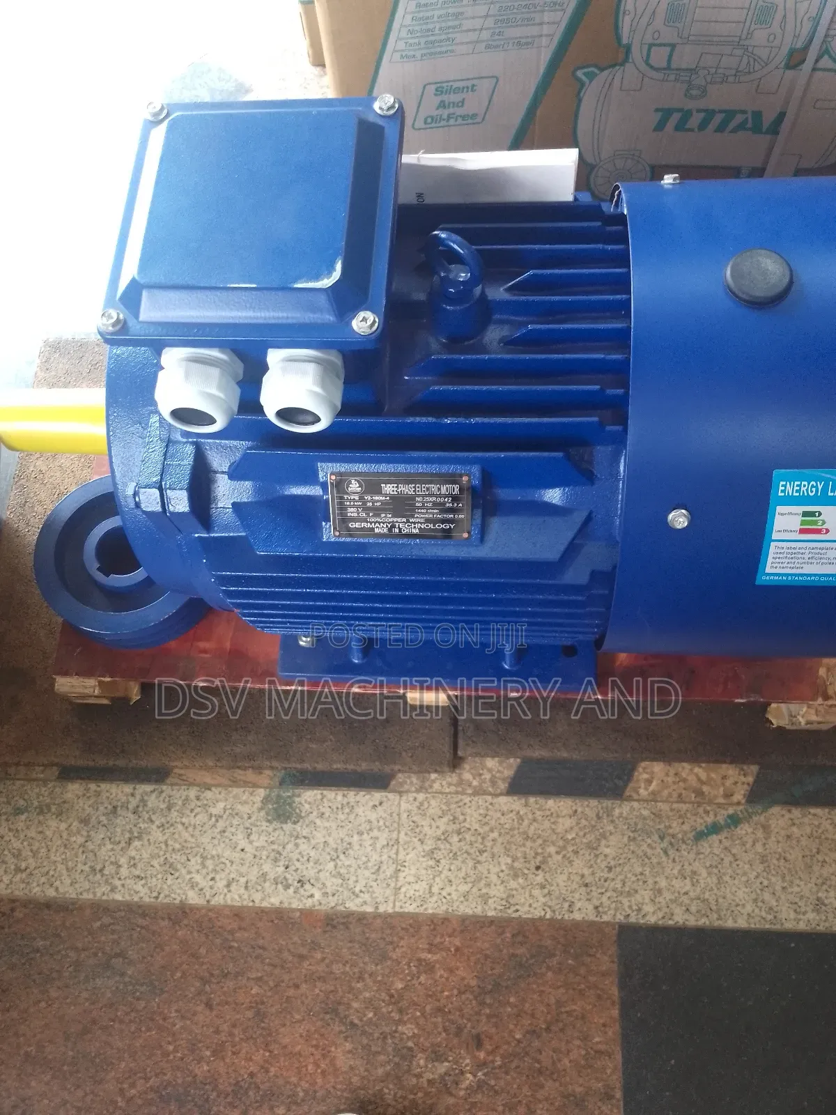 Three Phase 25hp/18.5kw Normal Speed 1440rpm Motor