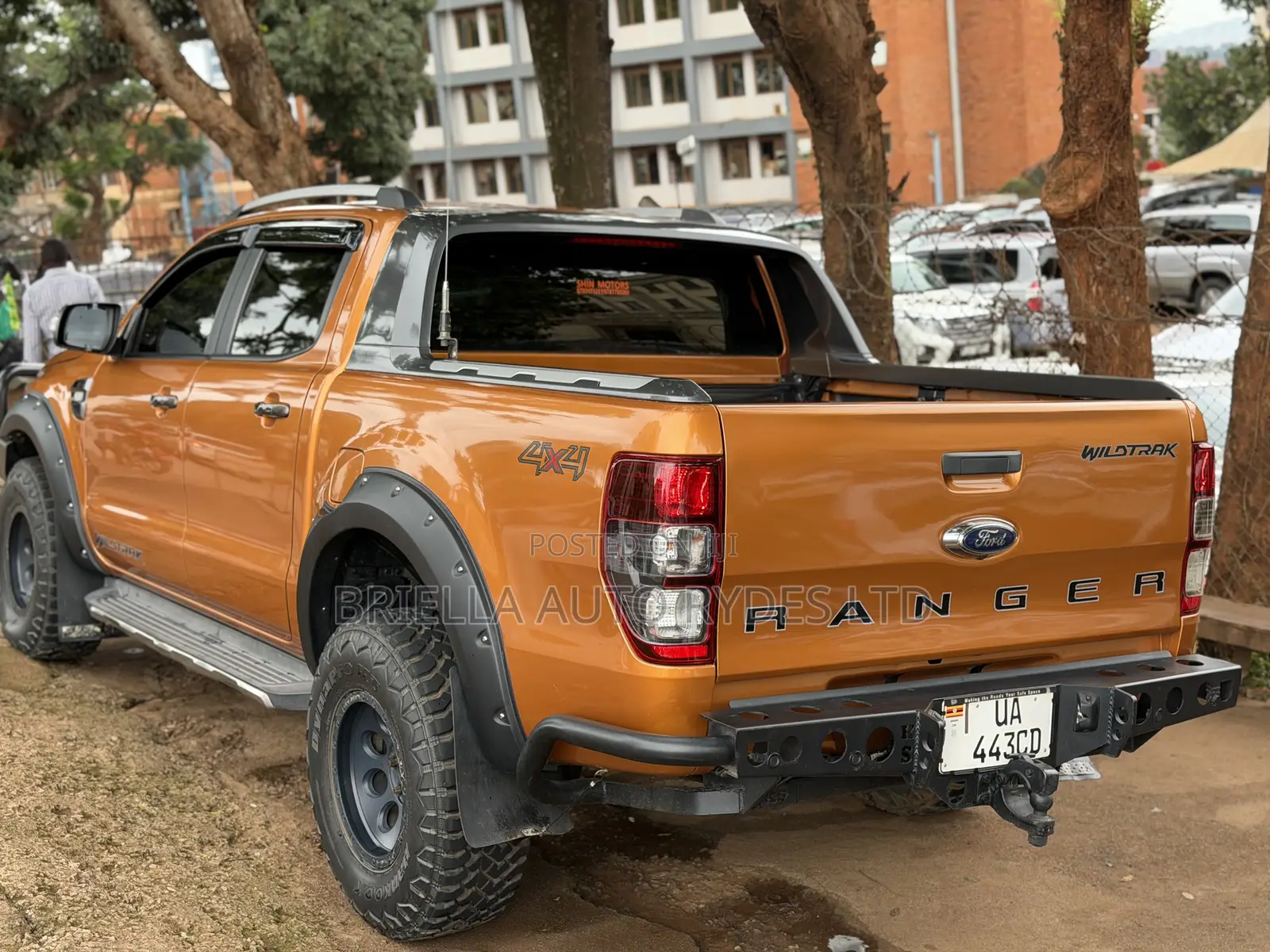 Ford Ranger Wildtrak 2017 Gold