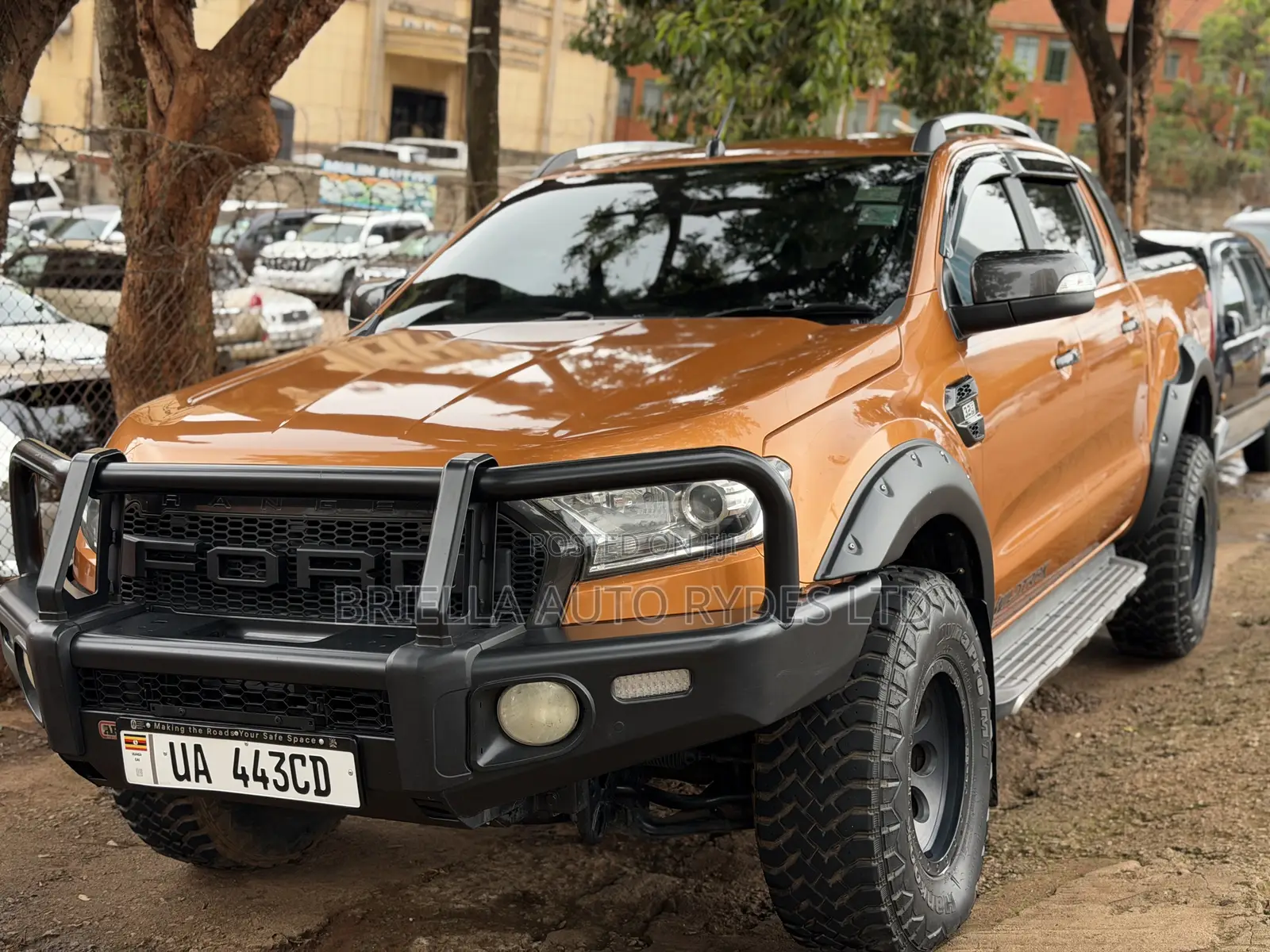 Ford Ranger Wildtrak 2017 Gold